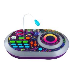 DreamWorks Trolls World Tour DJ Trollex Party Mixer Toy Girls and Boys with Mic